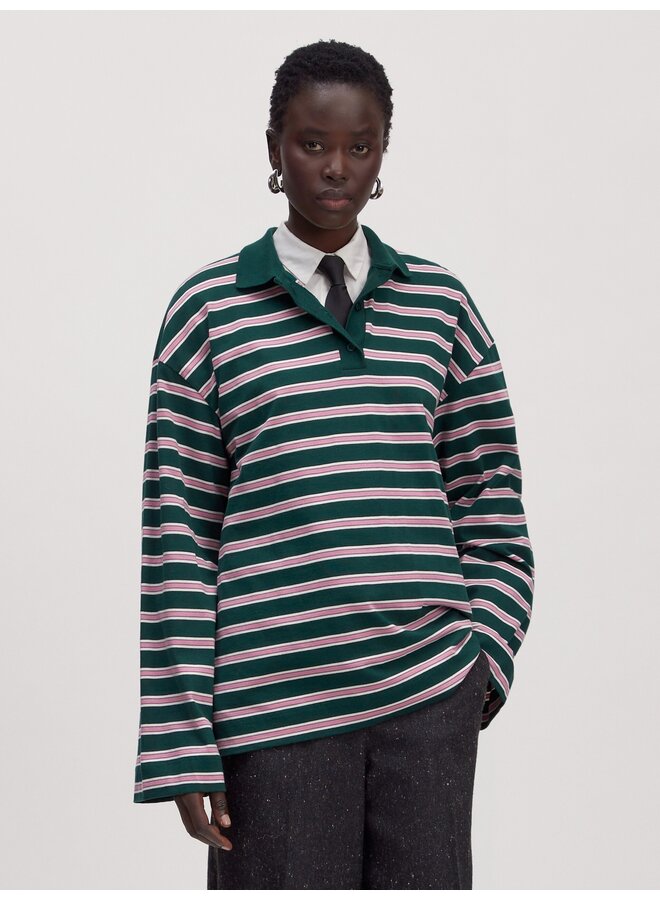 CINDY LONGSLEEVE GREEN/PINK