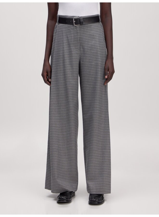 LANEA TROUSERS GREY CHECK
