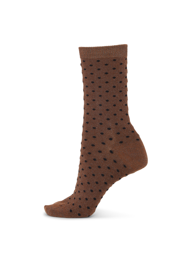 PEPPERMINT POP SOCKS CHESTNUT COCOA