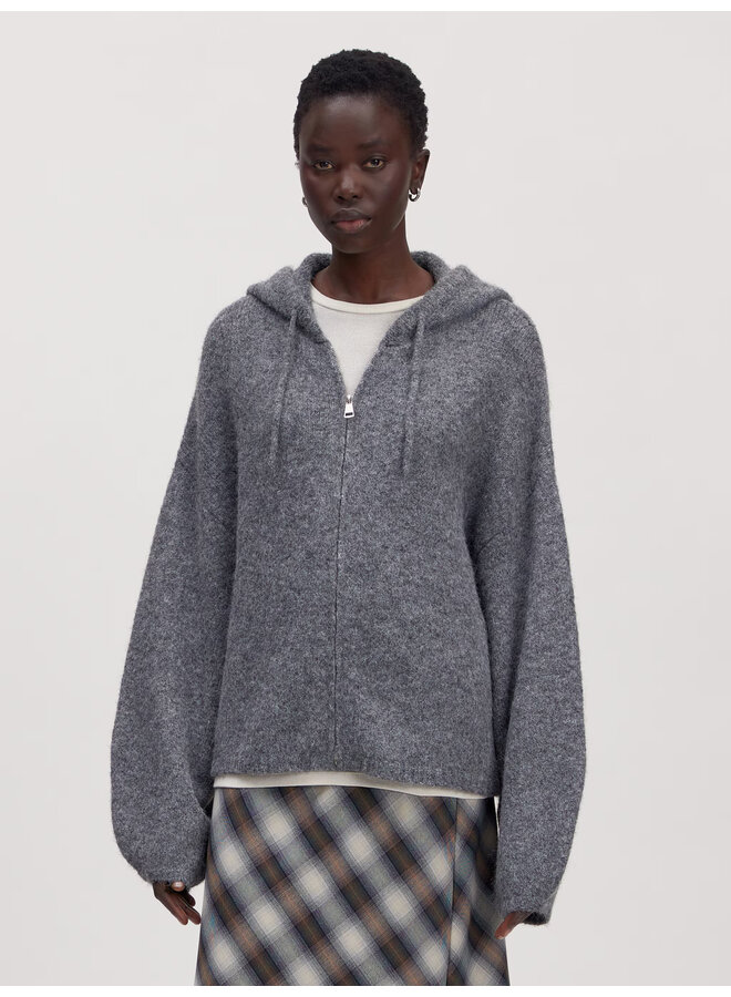 ISELA CARDIGAN DARK GREY