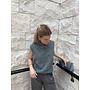 ALBA KNIT VEST DARK GREY