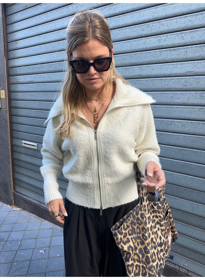 ASHELEY CARDIGAN CRÈME