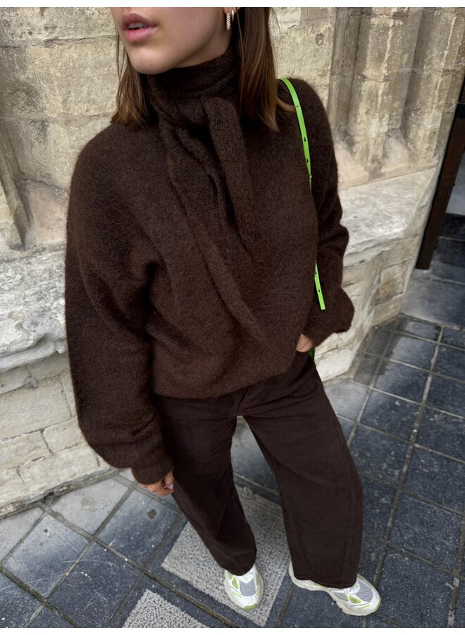 BILLIE BALLOON JEANS BROWN