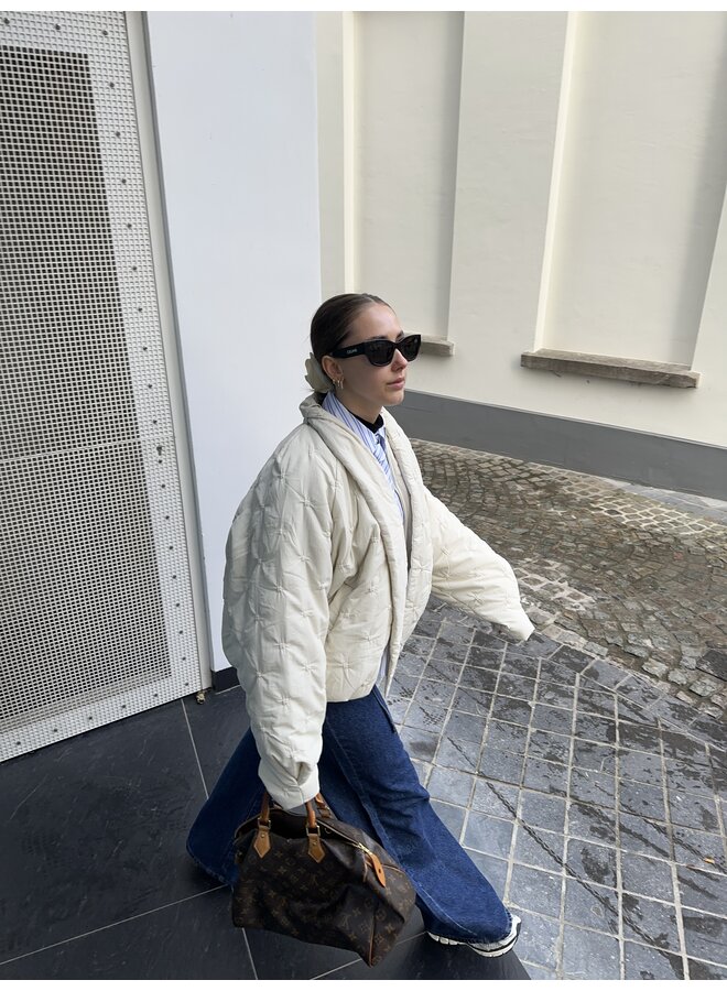 YASCELINA LS PADDED JACKET BIRCH