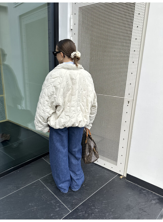 YASCELINA LS PADDED JACKET BIRCH