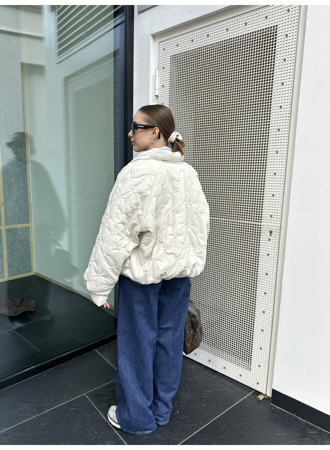 YASCELINA LS PADDED JACKET BIRCH