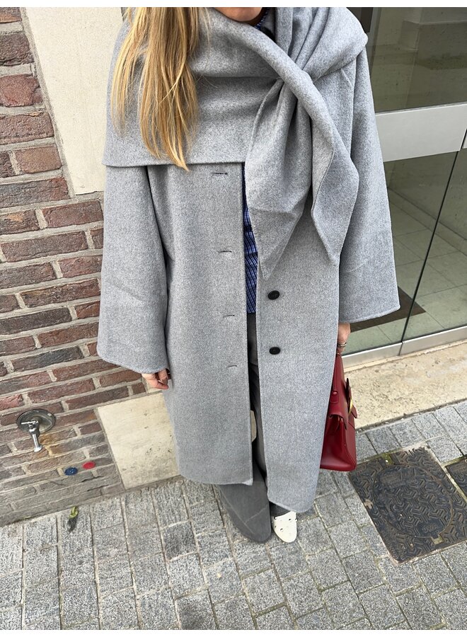 ALEA WOOL COAT GREY