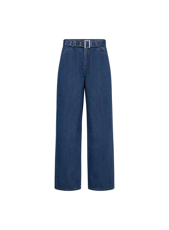 KIMMYCC BELT JEANS DARK DENIM