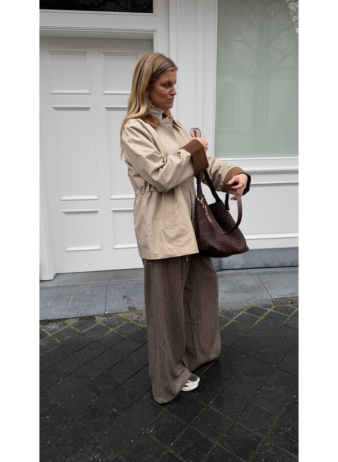 YASANCA LS PARKA JACKET S. NOOS OXFORD TAN