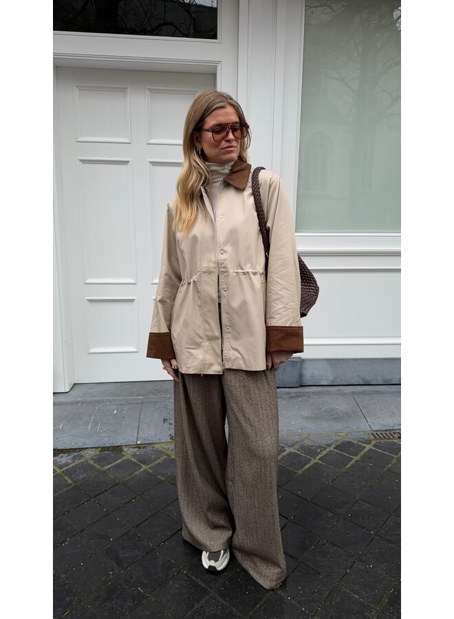 YASANCA LS PARKA JACKET S. NOOS OXFORD TAN