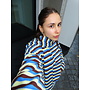 CHARLIE STRIPED SCARF YELLOW/ BROWN