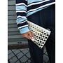 CLUTCH BEIGE STUDS