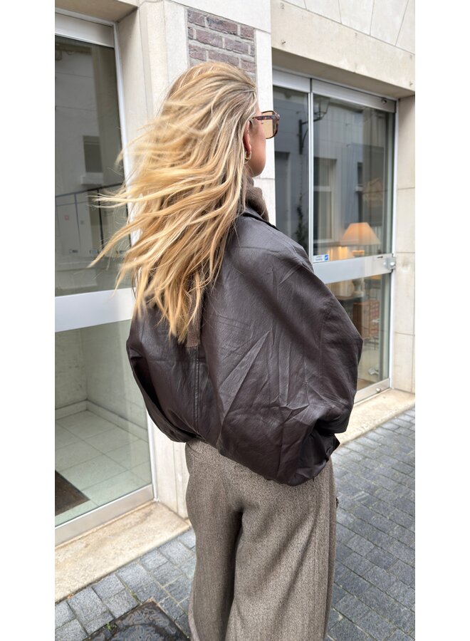 MARRON JACKET BROWN