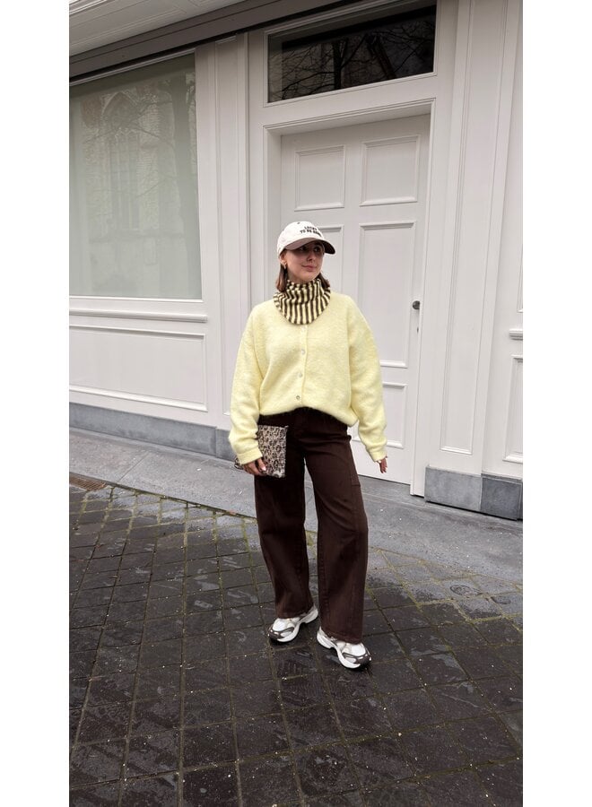 BILLIE BALLOON JEANS BROWN