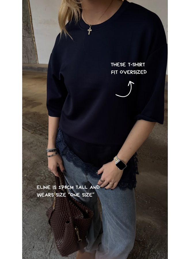 EMILIA T-SHIRT NAVY