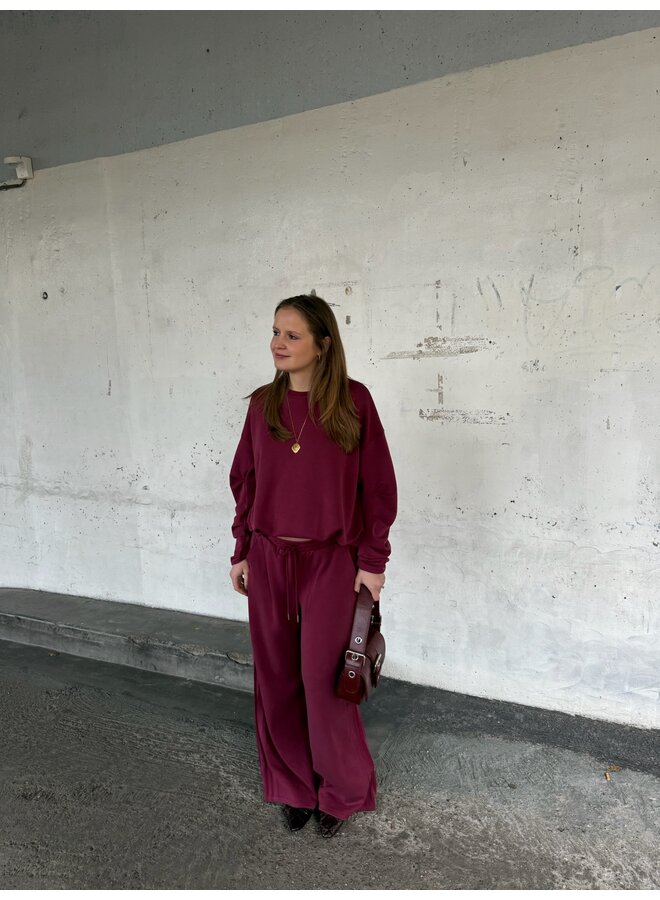 YASCOZE MW SWEATPANT THODODENDRON