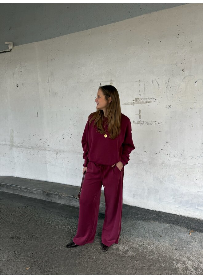 YASCOZE LS SWEAT RHODODENDRON