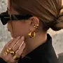 UNCUFFED EAR CUFF GOLD