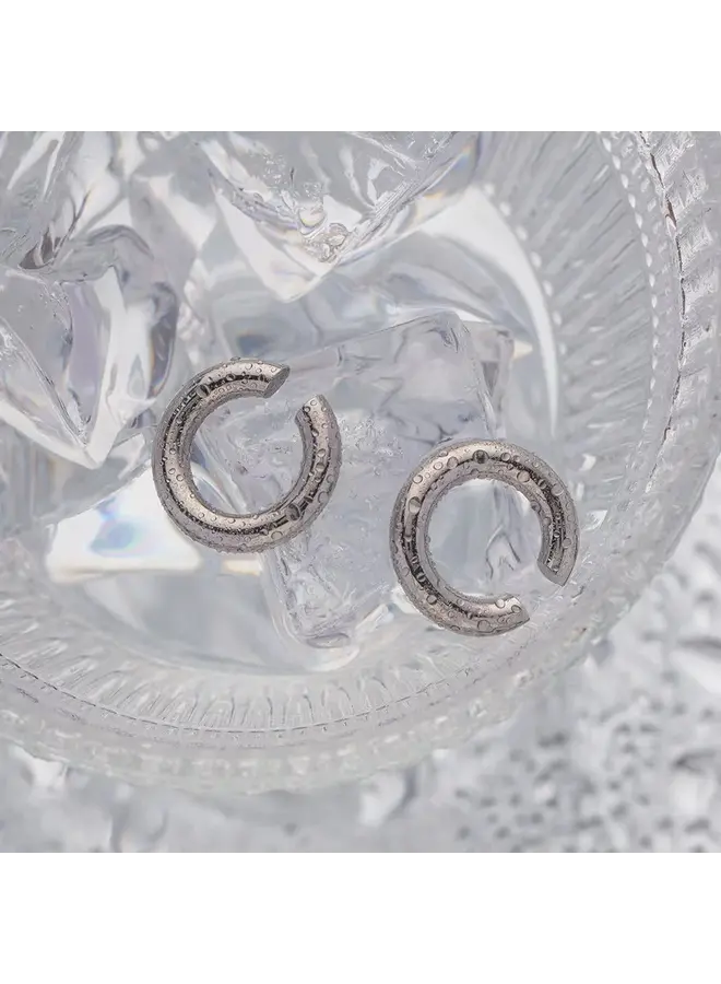 NO RULES EAR CUFF SILVER