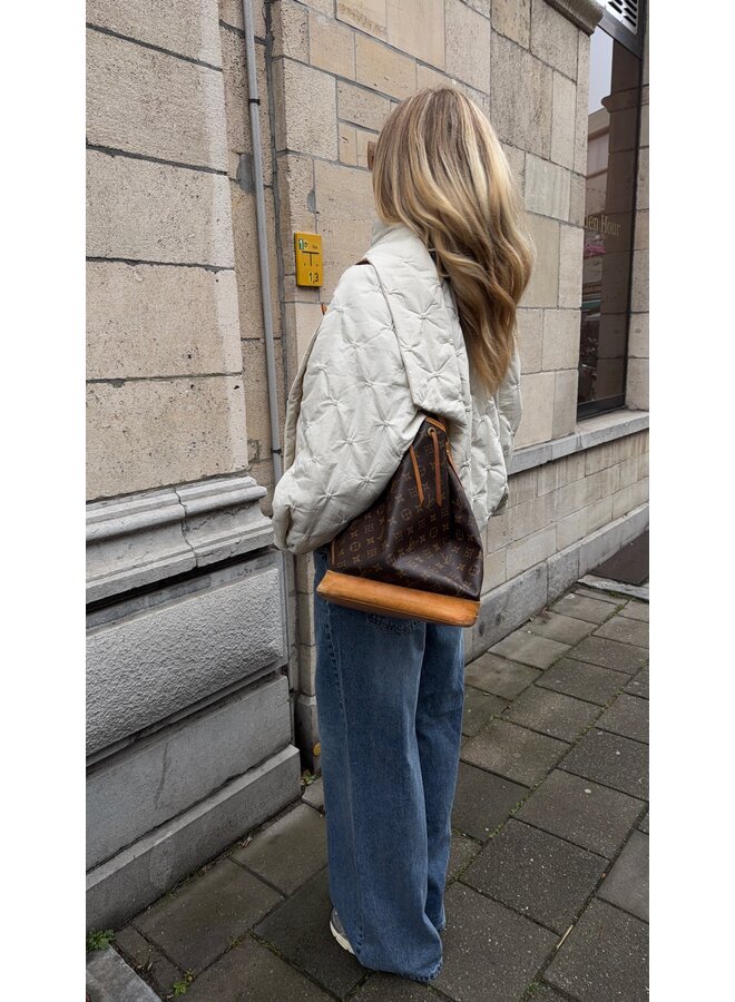 YASUVA HW WIDE JEANS S. MEDIUM BLUE DENIM