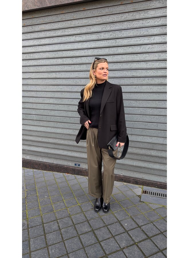 YASELSANA MW ANKLE PANT DUSTY OLIVE