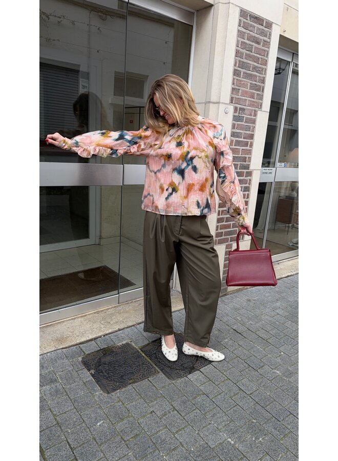 YASELSANA MW ANKLE PANT DUSTY OLIVE