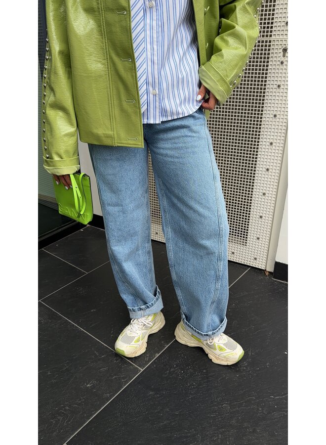 LR KOSA BARREL JEANS BLUE