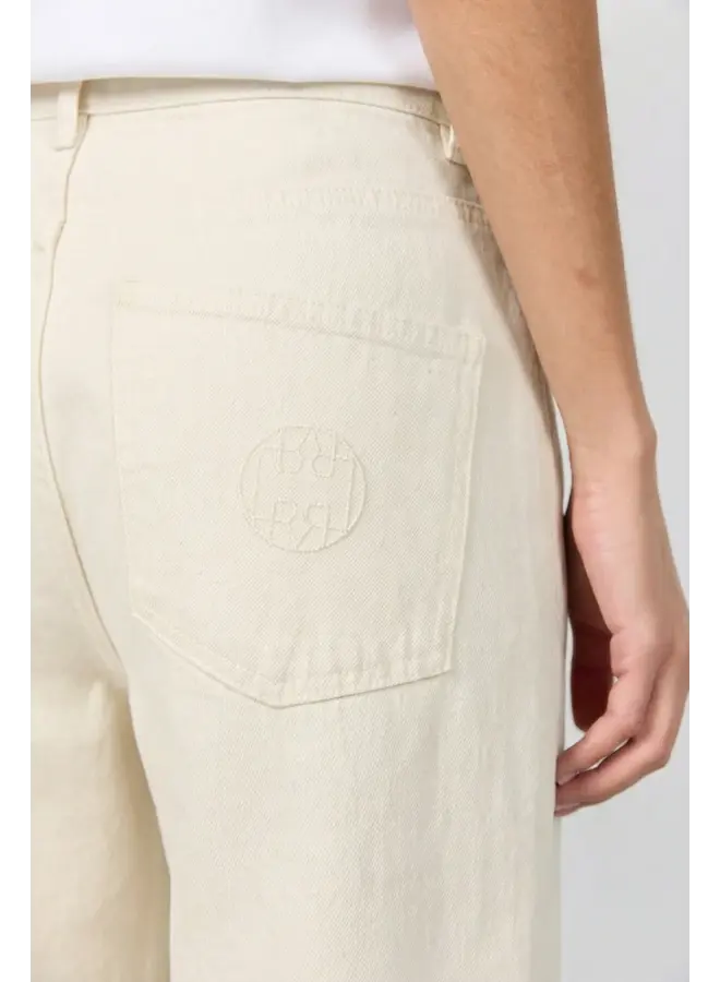 LR KOSA BARREL JEANS ECRU