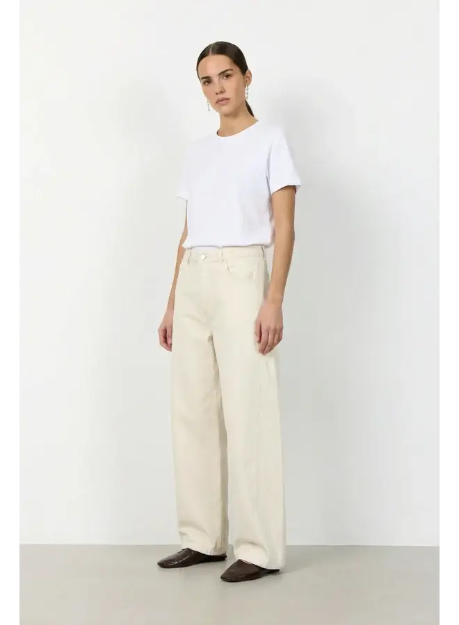 LR KOSA BARREL JEANS ECRU