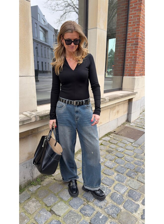 ESTELLE WIDE LEG JEANS