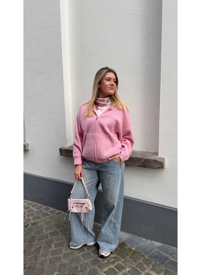 CELIA CARDIGAN CAMEO PINK