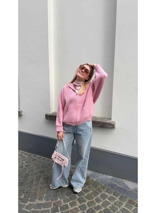 CELIA CARDIGAN CAMEO PINK