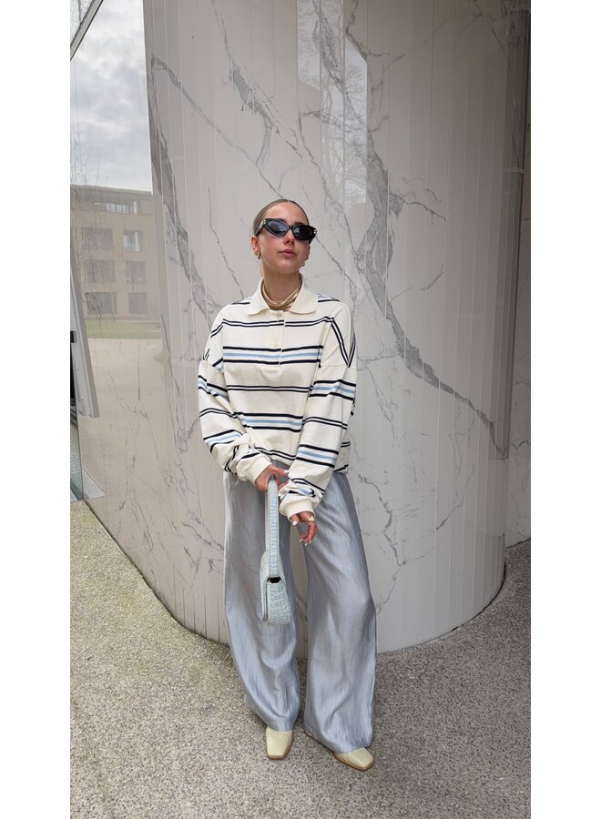 WIDE TROUSERS BABY BLUE