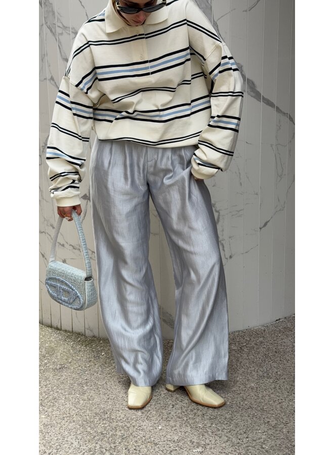 WIDE TROUSERS BABY BLUE