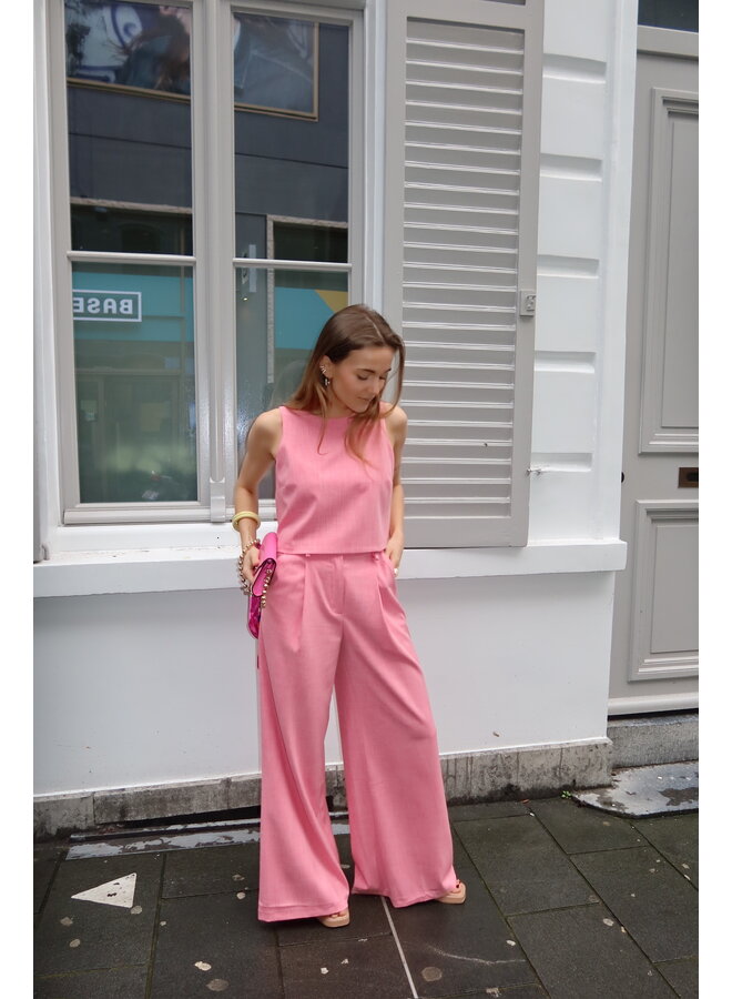 AMALIA TROUSERS ROSSO