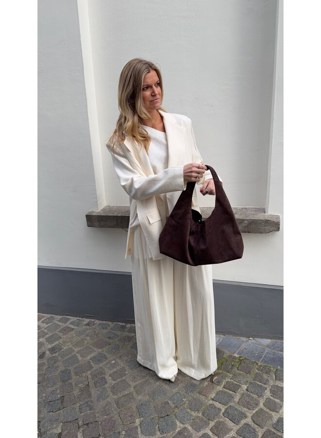 BIANCO TROUSERS IVORY