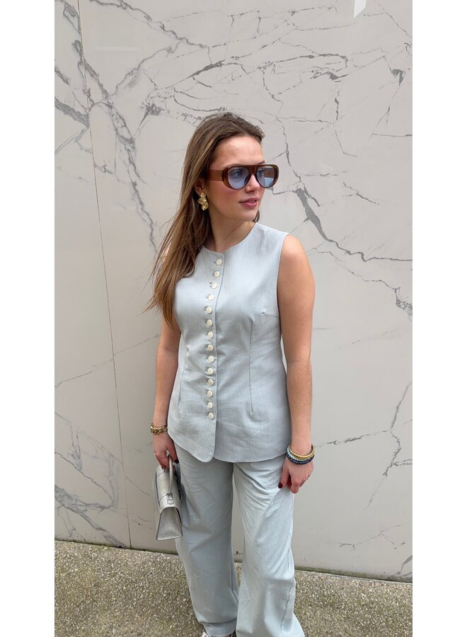 MATHILDE WAISTCOAT BABY BLUE