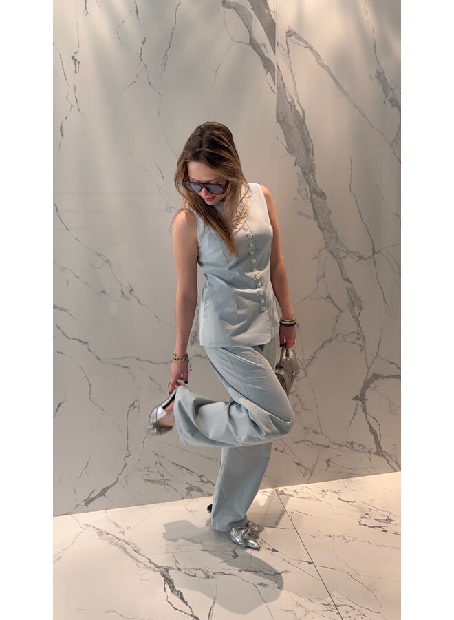 MATHILDE WAISTCOAT BABY BLUE