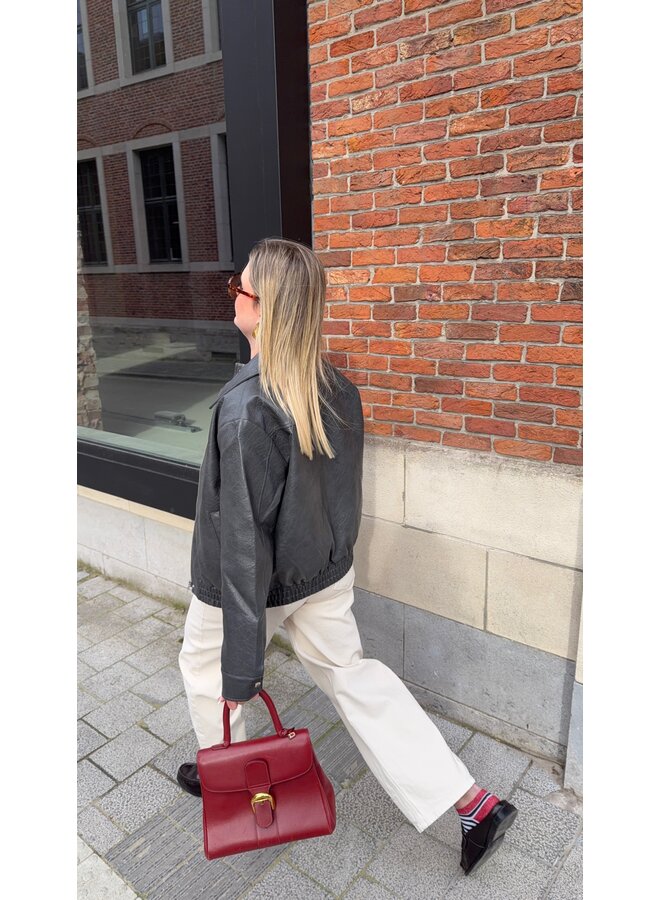 LR KOSA BARREL JEANS ECRU