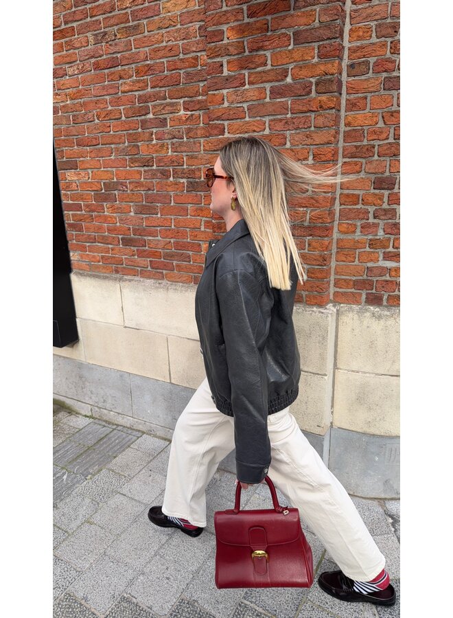 LR KOSA BARREL JEANS ECRU