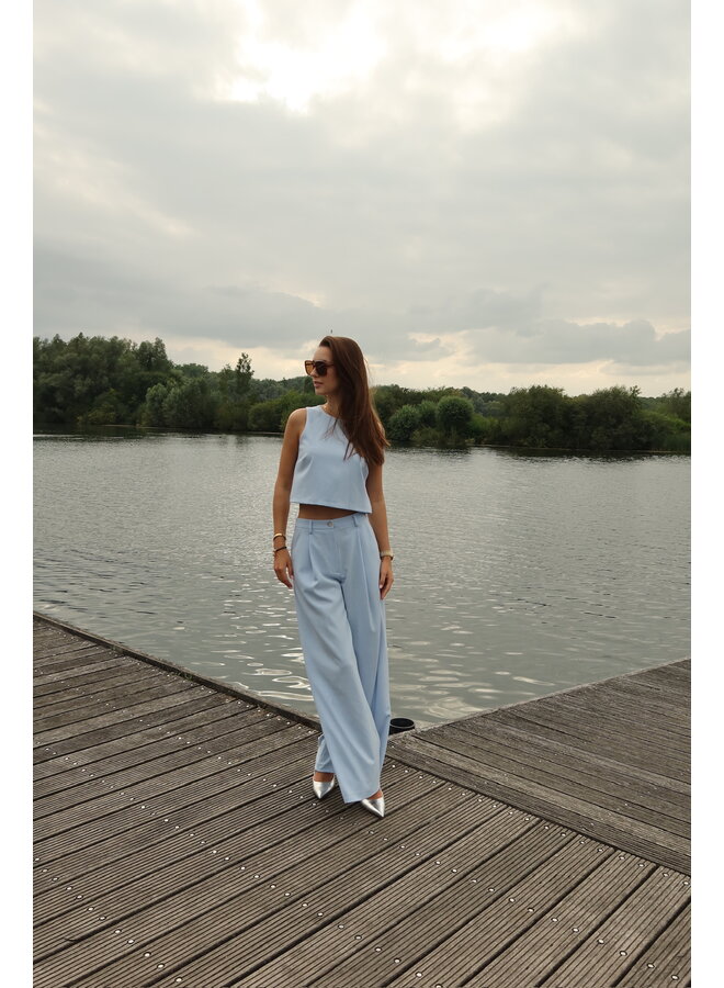 AMALIA TROUSERS BABY BLUE