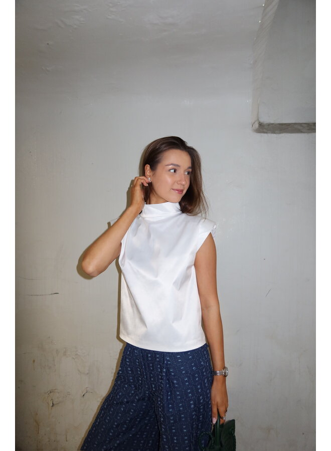 SOLENE TOP COTTON WHITE