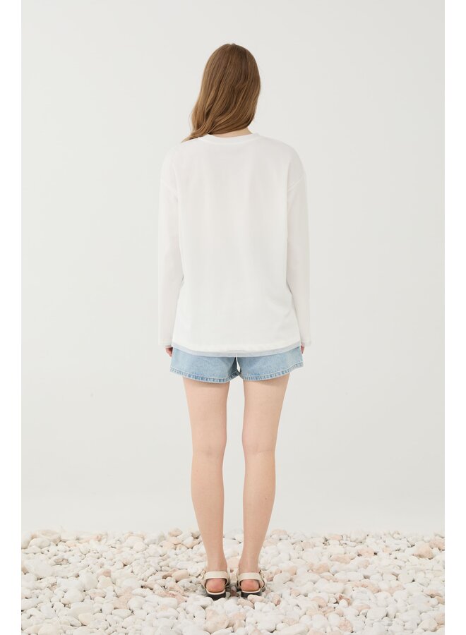 CATARINA LONG SLEEVE WHITE