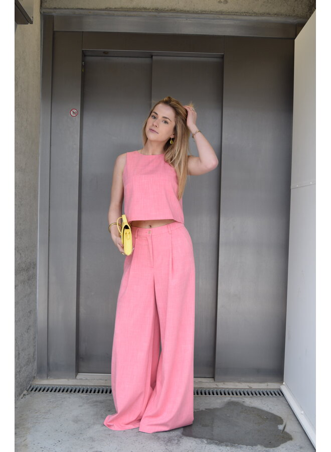 AMALIA TROUSERS ROSSO