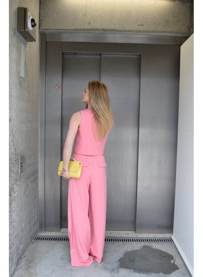 AMALIA TROUSERS ROSSO