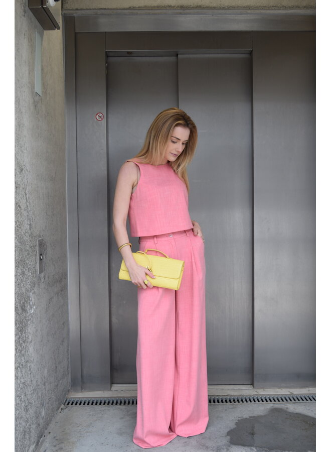 AMALIA TROUSERS ROSSO