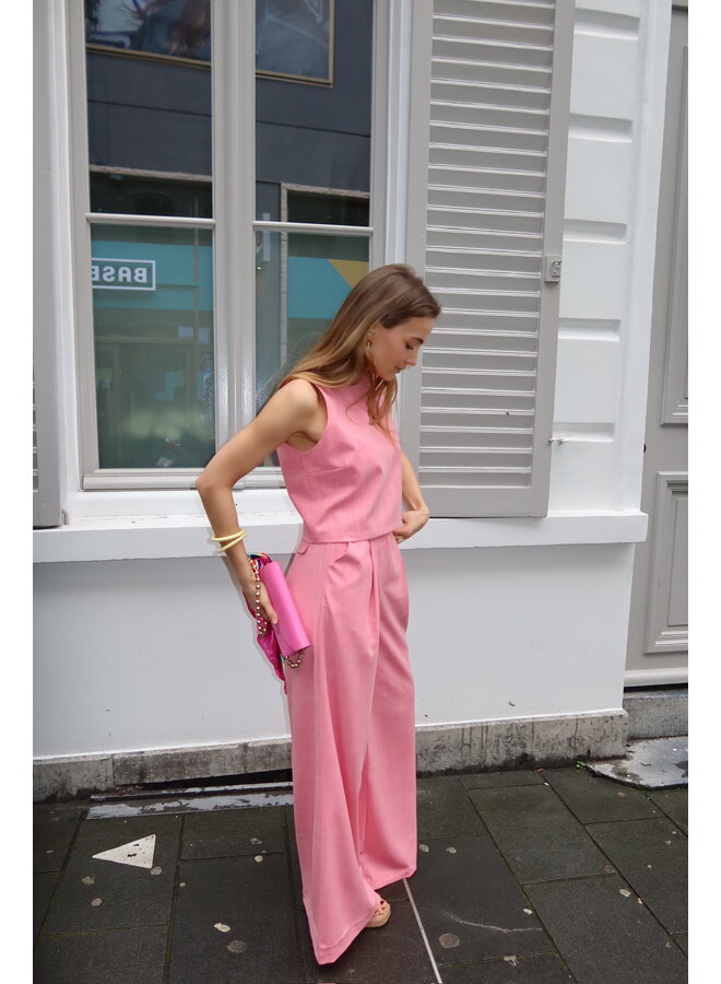 AMALIA TROUSERS ROSSO