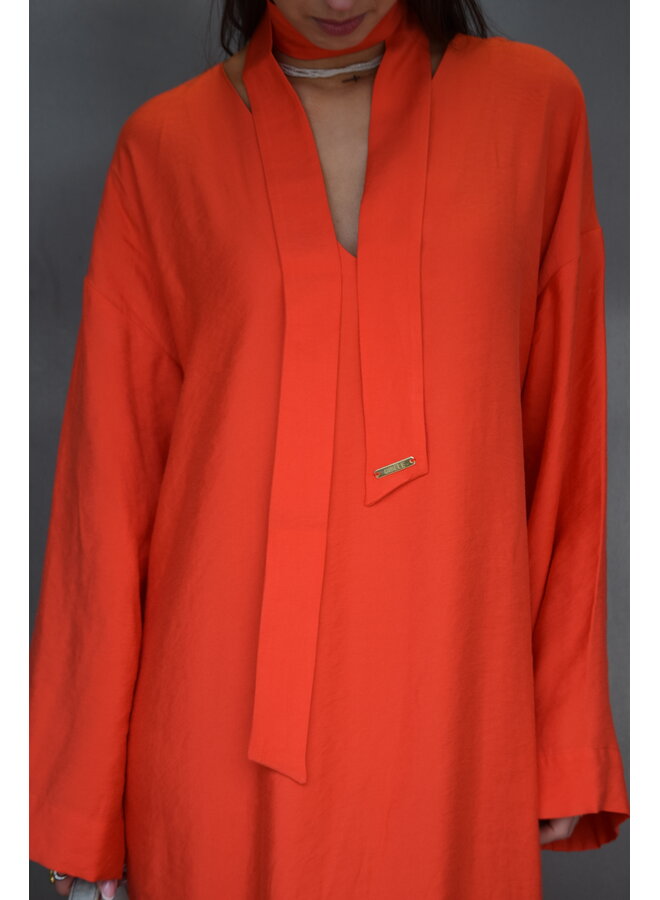 SERAFINA MAXI DRESS CORAIL