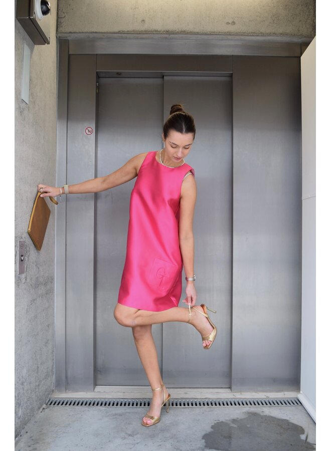 SYBILLE DRESS FUCHSIA
