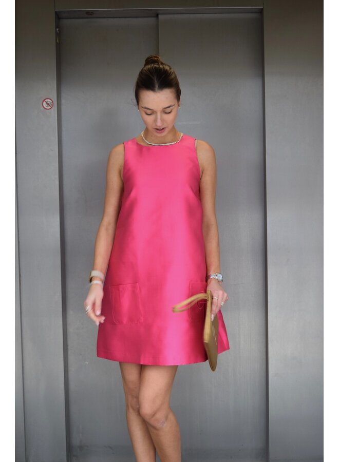 SYBILLE DRESS FUCHSIA